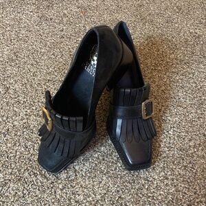 Vince Camuto Block Heel Loafers